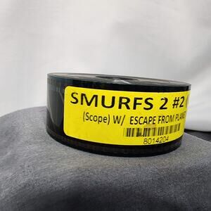 "Smurfs 2 & Escape From Planet Earth"-35mm Film Reel-2 Movies
